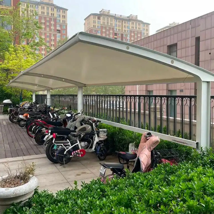 诏安县膜结构电动车棚